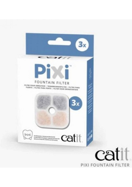 Catit Pixi Yedek Kartuş 3 Lü Paket Nrmsa