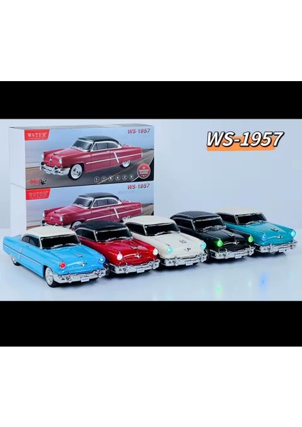 Wster WS-1957 Araba Görünümlü Taşınabilir Kablosuz Bluetooth Hoparlör indirimleri