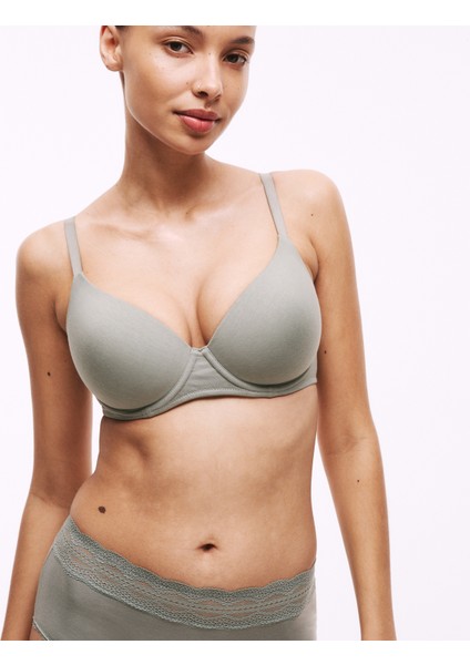 3'lü Pamuklu T-Shirt Sütyeni Seti