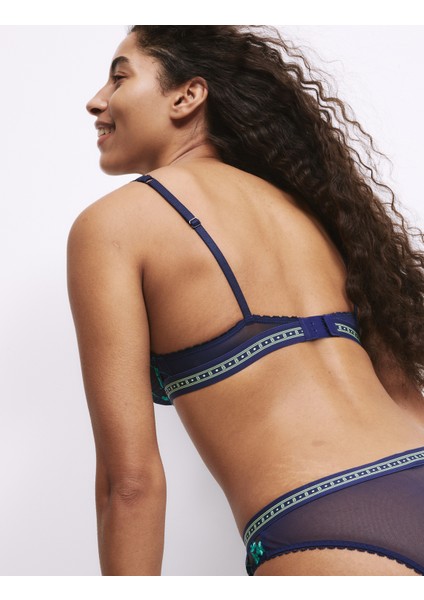 Nakışlı Balenli Derin Dekolteli Sütyen modelleri