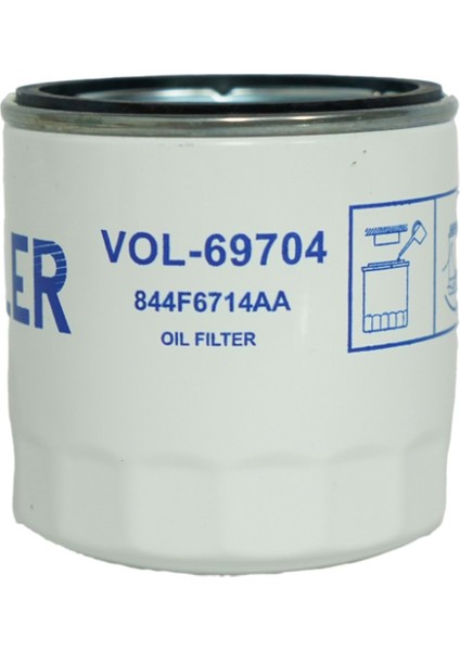 Yağ Filtresi Fiesta Iv, Focus I 98-04 1.8tdcı, Tourneo Connect 02-13 1.8tdcı, Transit 95 T12-T15 91-