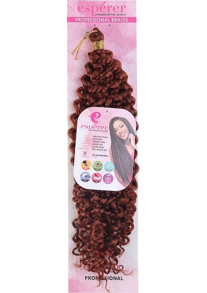 Afro Dalgası Saç - Kızıl Bakır fiyatları