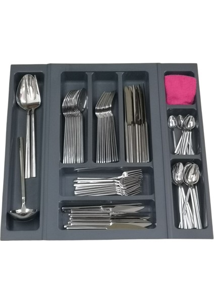 Çekmece içi kaşıklık Düzenleyici 50x48 Yandan ve Boydan 4,5 cm kesilebilir