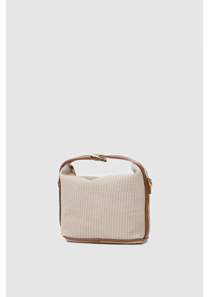 Hobo Hasır Çapraz Çanta Krem fiyatları