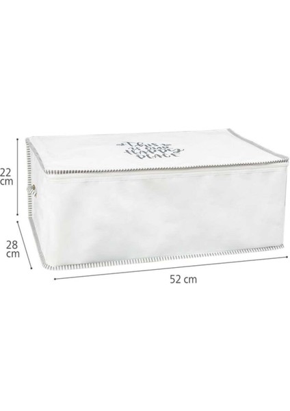 1 Adet Baskılı Ipli Yastık Kıyafet Hurcu 52 x 28 x 22 cm