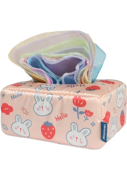 Montessori Oyuncak Bebek Doku Kutusu Duyusal Oyuncak Geliştirme Bebek Oyuncak Yenidoğan Çocukları Öğrenme Eğitim Oyuncak Çocuk Rakibe: Bir Kutu 12 Pcs Eşarp (Yurt Dışından)