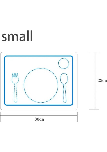Bebek Montessori Duyusal Malzemeler Oyuncaklar Çocuk Gıda Mat Eğitim Oyuncakları Öğretim Yardımları Silikon Placemat Sofra Tepsisi Dishebolor: BOS10143 Küçük (Yurt Dışından)