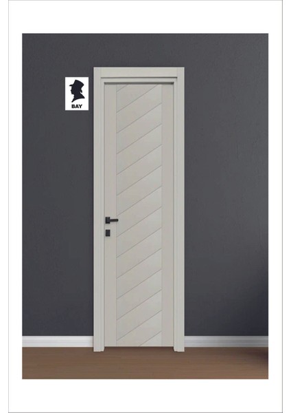 Wc Yönlendirme Yazısı Kadın Erkek Ikili Set 21X15 cm Dakota Levha modelleri