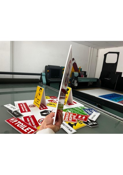 Havuza Bone Ile Girilmesi Zorunludur 25X35CM Dakota Iş Güvenliği Uyarı Ikaz Levhası fırsatları