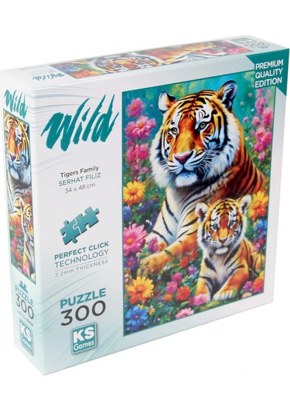 Ks Games Tigers Family Puzzle 300 Parça fiyatları