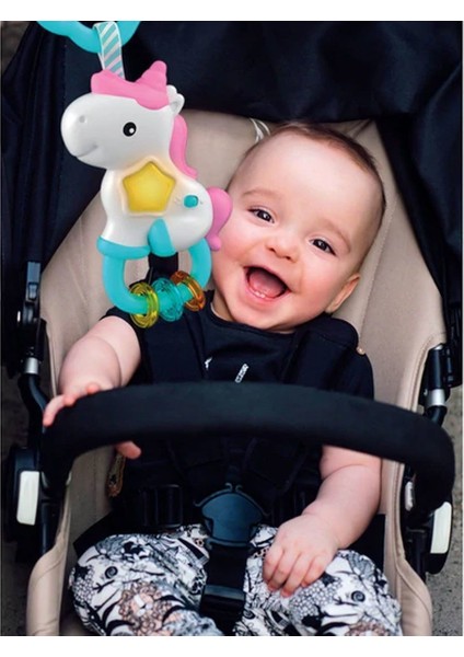 17333 Baby Clementoni - Interaktif Unicorn Oyuncak +6 Ay