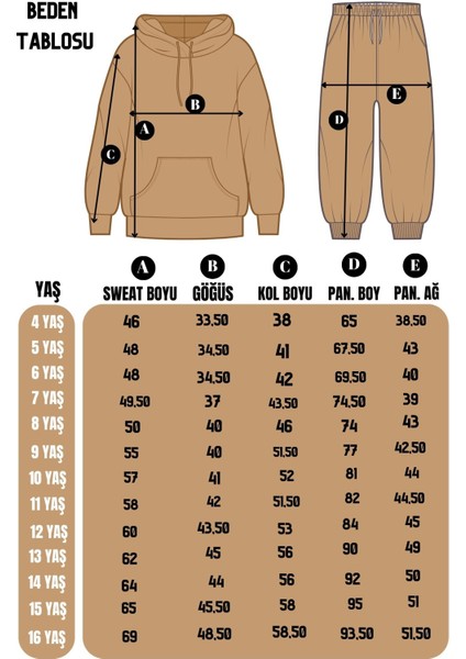 Erkek Çocuk 3'lü Set T-Shirt-Kapri-Eşofman Takımları