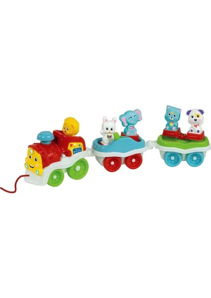 17848 Baby Clementoni - Bebek Hayvanlar Treni +9 Ay