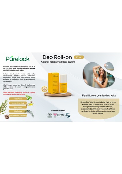 Deo-Rollon 50 ml Organik