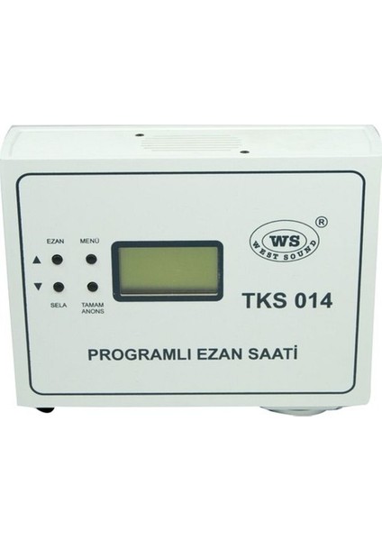 Tks 014 V2 Programlı Ezan Saati