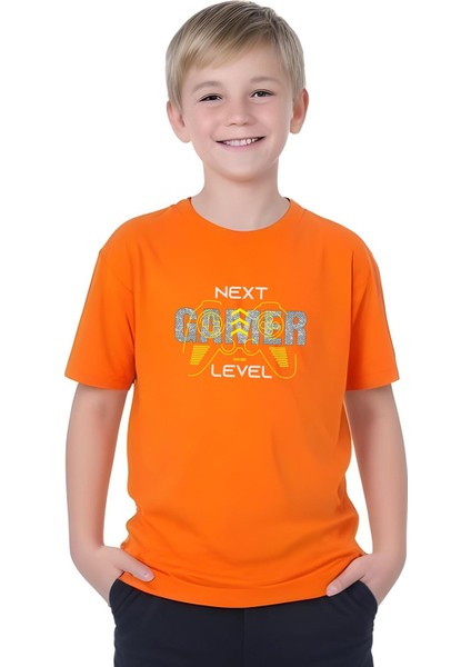 Erkek Çocuk Yazlık Gamer Baskılı Alt-Üst Takım