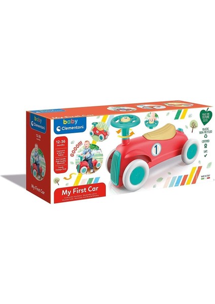 17308 Baby Clementoni Ilk Klasik Arabam / 12-36 Ay