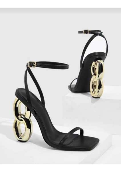 Joselyn Slingback Topuklu Ayakkabı, Beyaz Topuklu Ayakkabı,43 Numara Topuklu Ayakkabı, Büyük Numaralı Topuklu Ayakkabı