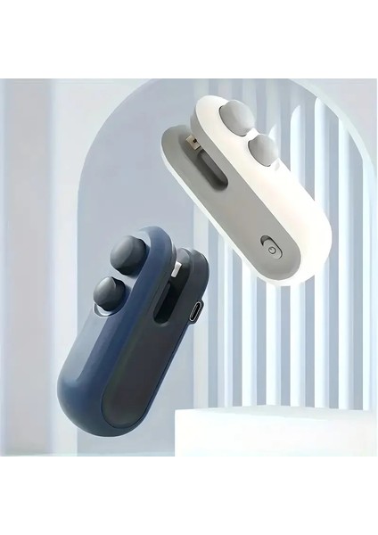 Taşınabilir USB Şarjlı Poşet Mühürleme Makinesi Isıtma ve Kesimli