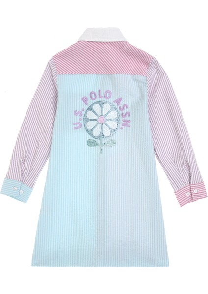 Kız Çocuk Lila Elbise (Dokuma) 50301083-VR034