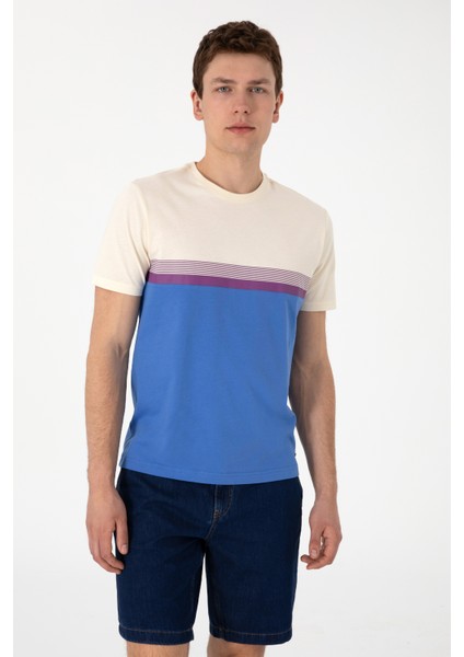 Erkek Indigo Tişört 50306899-VR028