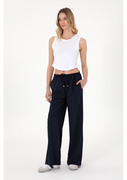 Kadın Lacivert Pantolon (Kanvas-Chino) 50309105-VR033 modelleri