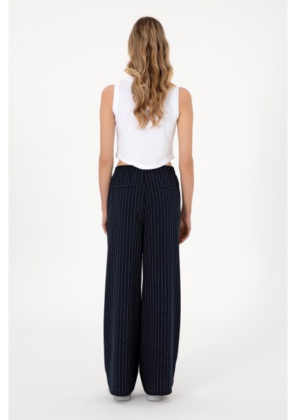 Kadın Lacivert Pantolon (Kanvas-Chino) 50309105-VR033 fırsatları