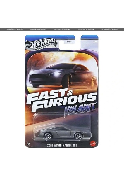 Fast & Furious: Villains Silver Series (2025) - Hot Wheels 5'li Set (HNR88)