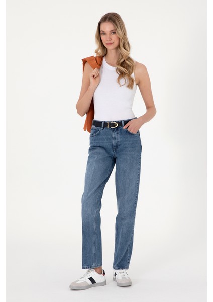 Kadın Açık Mavi Pantolon (Jean) 50290998-DN0021