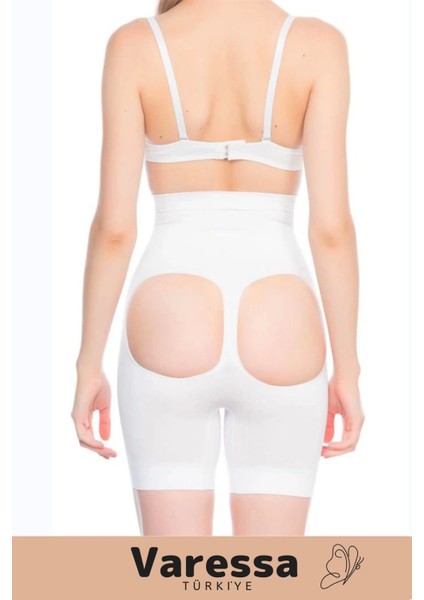Premium Toparlayıcı Şekillendiri Iz Göstermez Kaymaz Kadın Popo Açık Paçalı Korse fiyatları