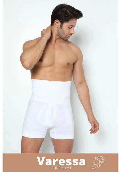 Premium Özel Basen Toparlayıcı Göbek Düzleştirici Bel Inceltir Erkek Duble Boxer Korse modelleri
