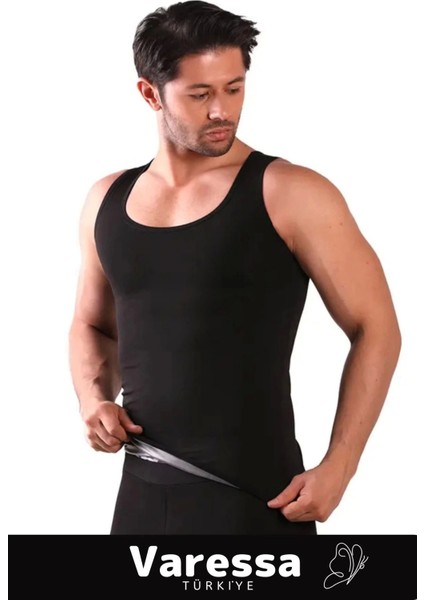 Premium Özel Seri Terleme Hızlandırıcı Rahat Şık Destekleyici Termal Sauna Erkek Atlet fırsatları