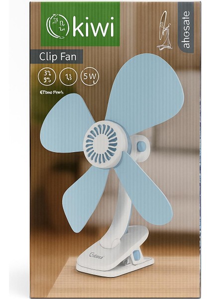 Fan 7604 Klipsli Masa Üstü Vantilatör