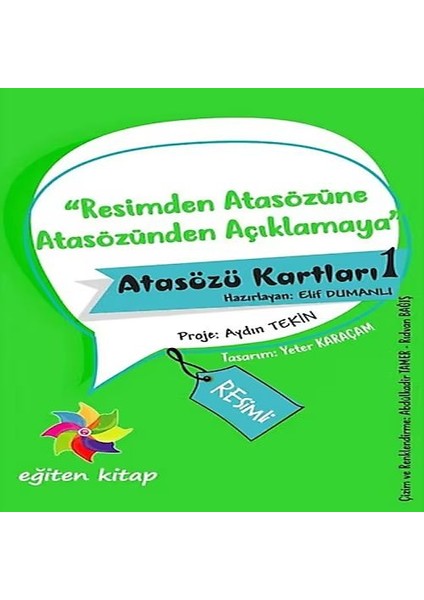 Resimli Atasözü Kartları - 2