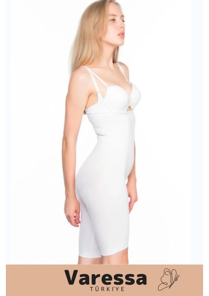 Yeni Sezon Lazer Kesim Iz Iç Göstermez Kaymaz Toparlayıcı Şekillendirici Göğsü Açık Paçalı Boy Korse modelleri