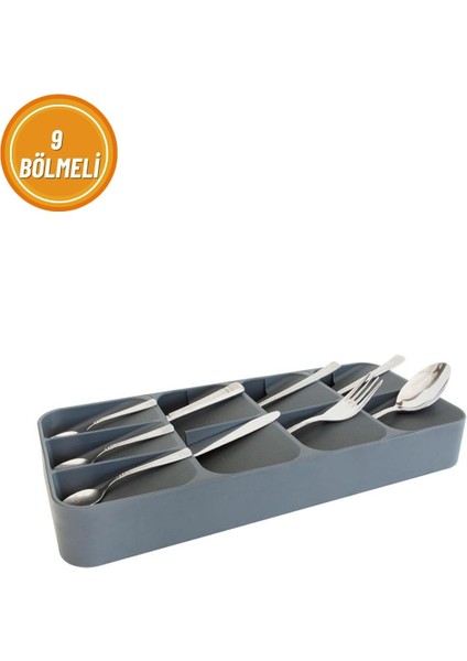 9 Bölmeli Çekmece Kaşıklık 38 x 17 cm indirimleri