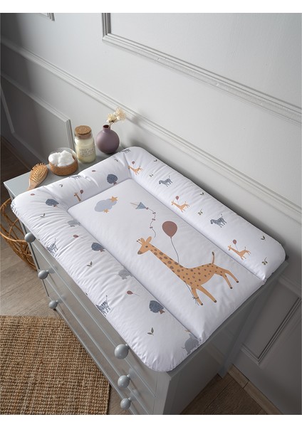 Alt Açma Minderi - Zoo - Mavi - 50 x 70 cm