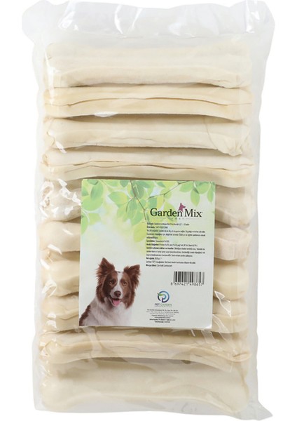 Gardenmix Sütlü Deri Kemik 16CM 90-100 G. 10LU Pkt Nrmsa