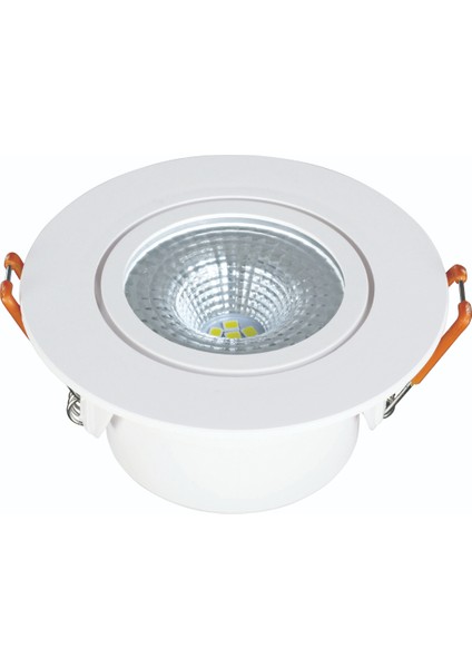 Yuvarlak Ledli Spot 5W Sarı KDL105