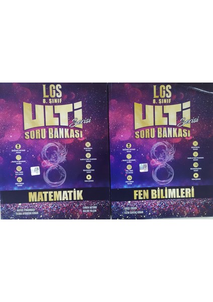 Bes Yayınları 8. Sınıf Lgs Matematik+Fen Ulti Serisi Soru Bankası