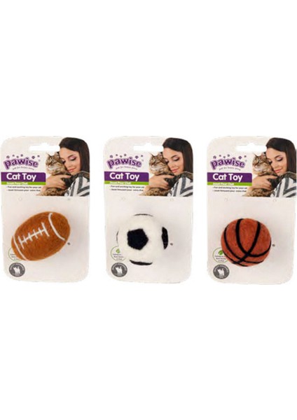 Meow Meow Life Zilli Peluş Top Oyuncak