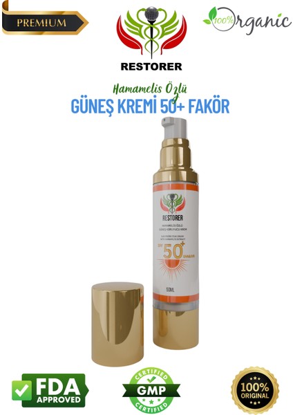 - Güneş Koruyucu Kremi 50+