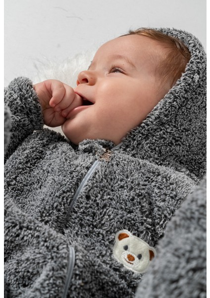 Welsoft Peluş Fermuarlı Kışlık Unisex Kız Erkek Bebek Uyku Tulumu Bebek Tulumu Çocuk Tulumu indirimleri