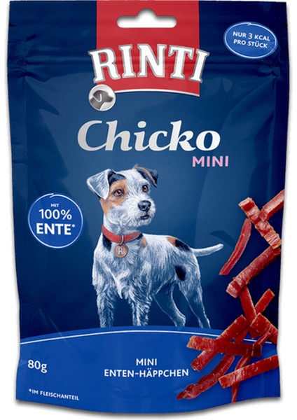 Chicko Mini Köpek Ödülü Ördekli 80 gr x 4 Adet Nrmsa
