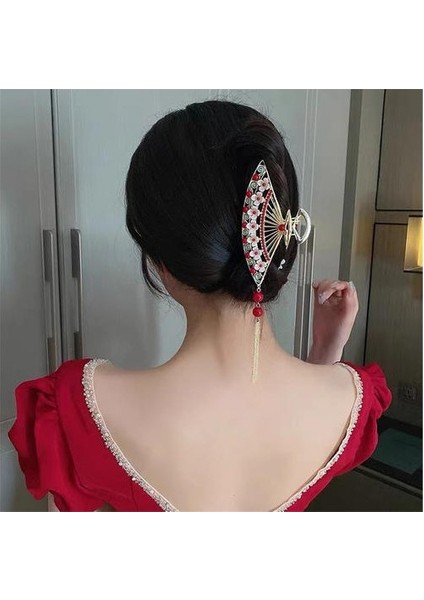 Metal Saç Klipsi, Düşük Anahtar Moda Basit Lüks Saç Klibi (Yurt Dışından) fırsatları