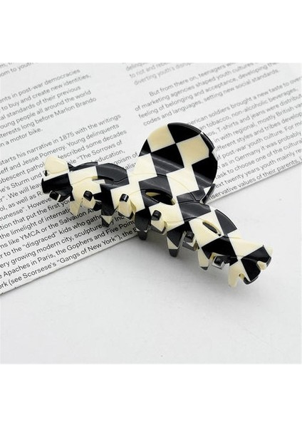 Asetik Asit Plaka Saç Klipsi, Kız Retro Tatlı Klasik Saç Klibi (Yurt Dışından) fırsatları