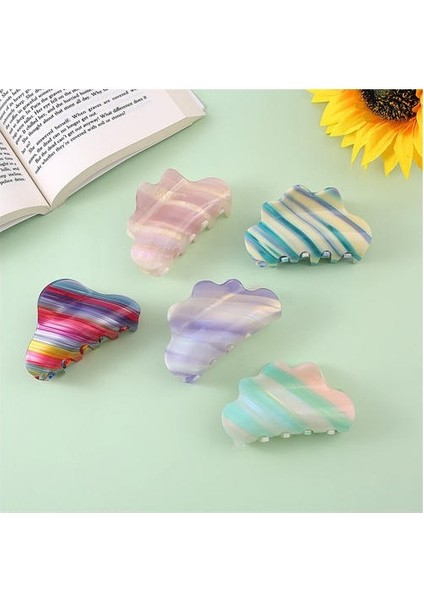 Asetik Asit Plakası Saç Klipsi, Düşük Anahtar Lüks Klasik Moda Saç Klibi (Yurt Dışından) modelleri