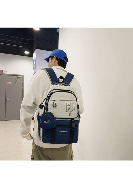 Schoolbag Kadın Ortaokul Öğrencisi Büyük Kapasiteli Sırt Çantası Yeni Japon Tarzı Ins Modaya Uygun Serin Çok Yönlü Seyahat Sırt Çantası (Yurt Dışından) fiyatları