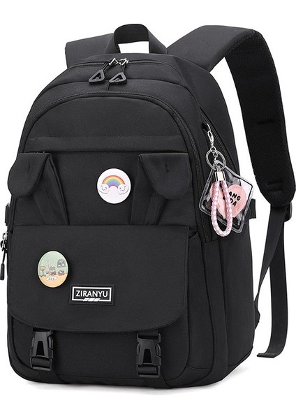 Okul Tarzı Okul Çantası Lise Üniversite Öğrencisi Sırt Çantası Büyük Kapasiteli Moda Kız Sırt (Yurt Dışından) fiyatları