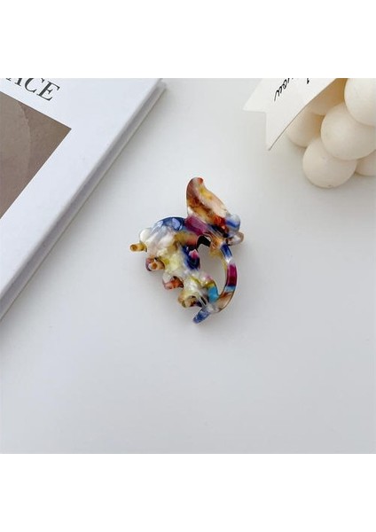 Asetik Asit Plaka Saç Klipsi, Kore Tarzı Retro Güzel Kıdemli Saç Klibi (Yurt Dışından)